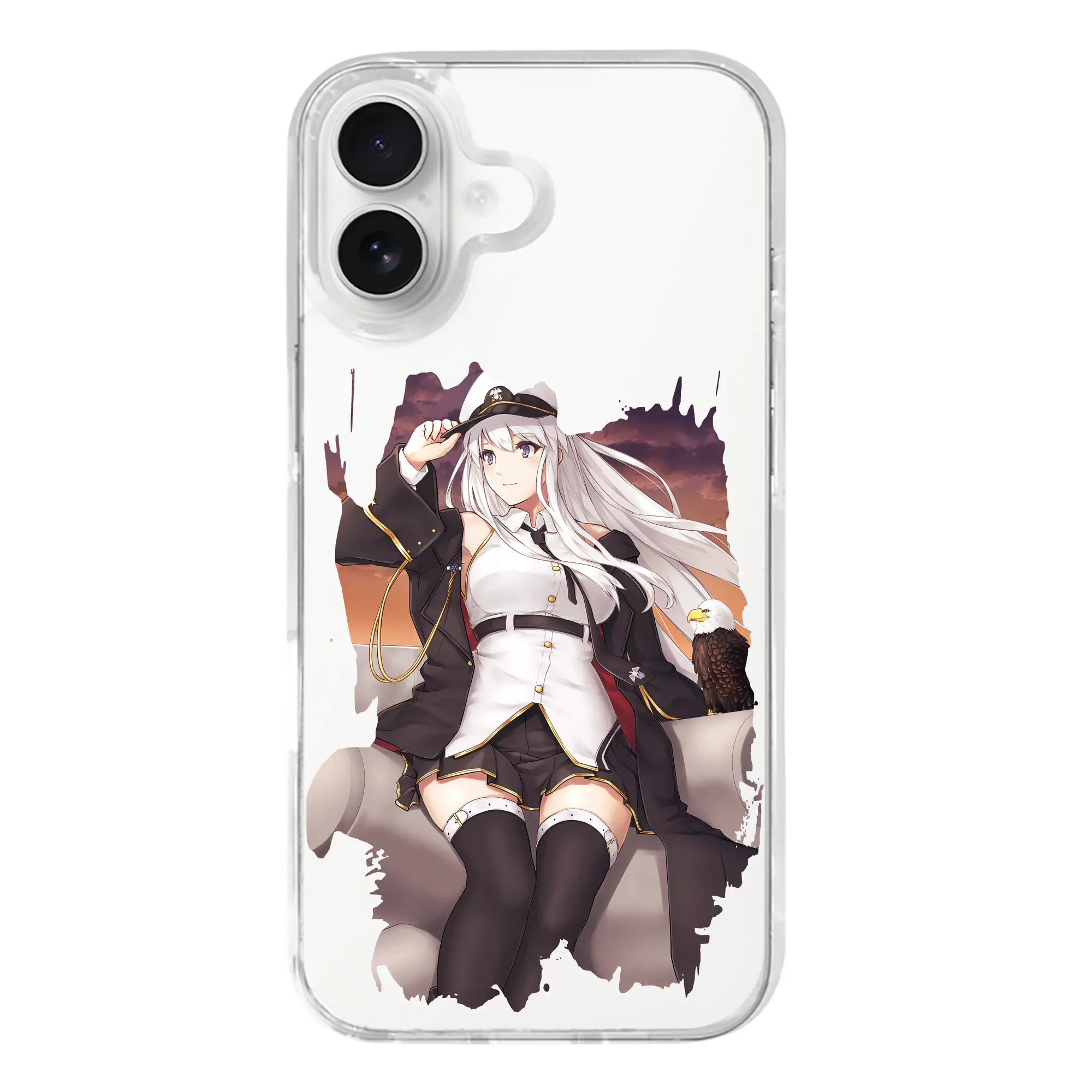 アズールレーン グッズ,エンタープライズ - iPhone 17シリーズ 透明スマホケース – 薄型・耐衝撃・精密フィット保護カバー